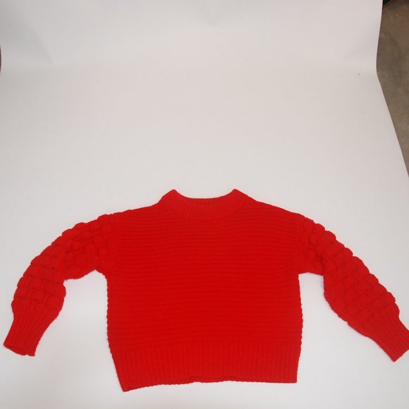 Elodie Bubble Sleeve Pullover Sweater - Picture 2 of 6